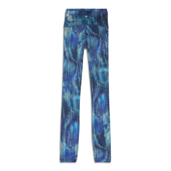 Lululemon Wunder Train High-Rise Tight 25" Shapeshifter Flux Blue Size 6 - Picture 4 of 9